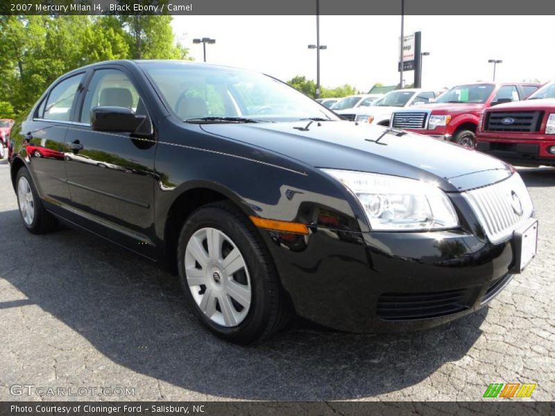 Black Ebony / Camel 2007 Mercury Milan I4