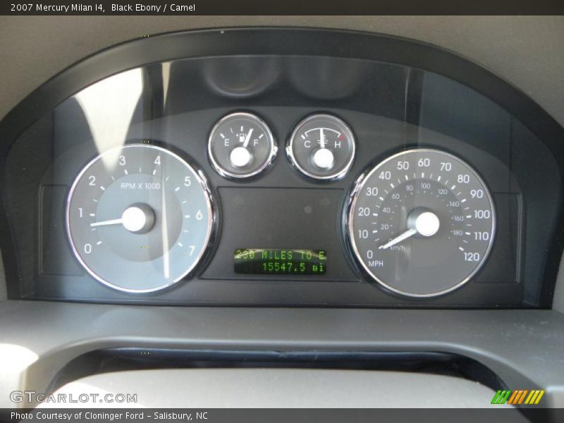 Black Ebony / Camel 2007 Mercury Milan I4