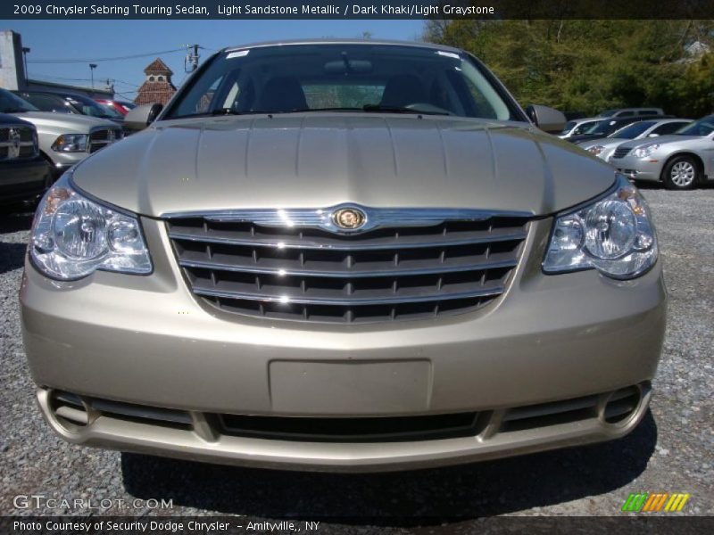 Light Sandstone Metallic / Dark Khaki/Light Graystone 2009 Chrysler Sebring Touring Sedan
