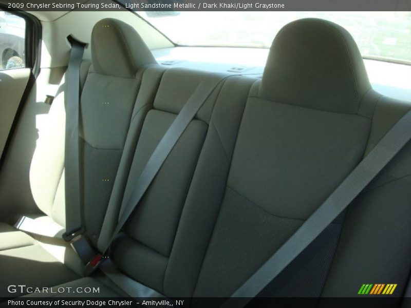 Light Sandstone Metallic / Dark Khaki/Light Graystone 2009 Chrysler Sebring Touring Sedan
