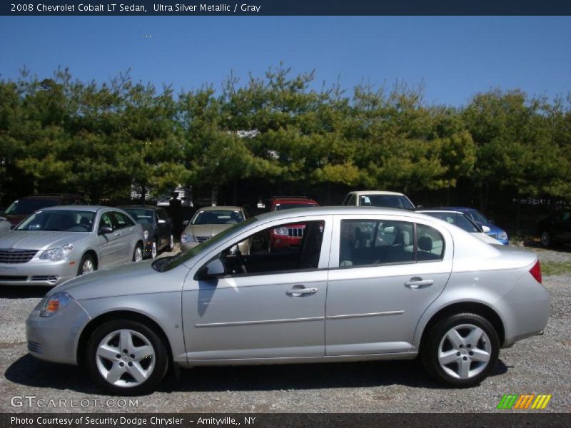 Ultra Silver Metallic / Gray 2008 Chevrolet Cobalt LT Sedan