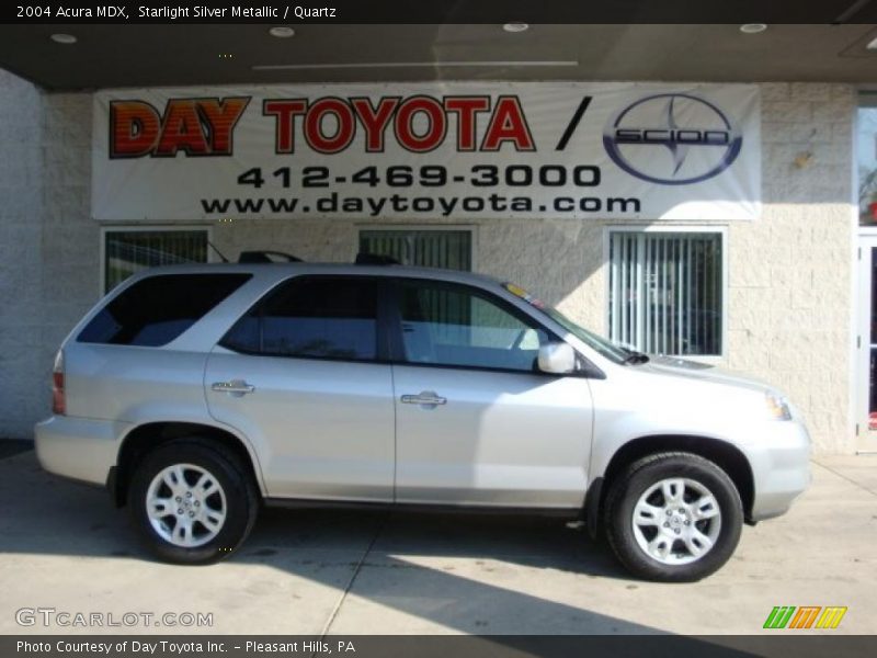 Starlight Silver Metallic / Quartz 2004 Acura MDX