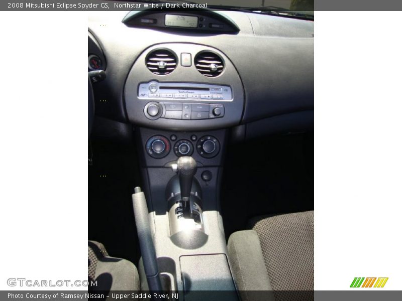 Northstar White / Dark Charcoal 2008 Mitsubishi Eclipse Spyder GS