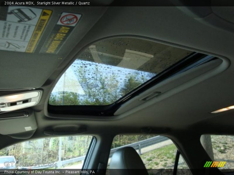 Starlight Silver Metallic / Quartz 2004 Acura MDX
