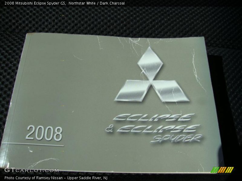 Northstar White / Dark Charcoal 2008 Mitsubishi Eclipse Spyder GS