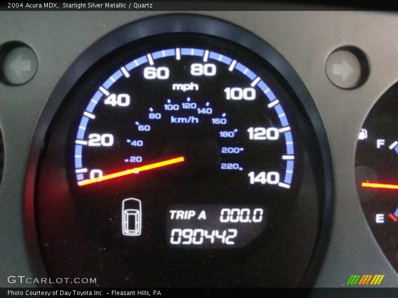 Starlight Silver Metallic / Quartz 2004 Acura MDX
