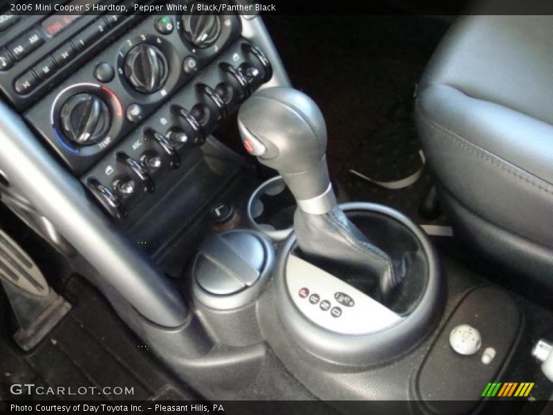 Pepper White / Black/Panther Black 2006 Mini Cooper S Hardtop