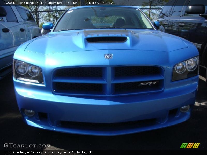 B5 Blue Pearl / Dark Slate Gray 2008 Dodge Charger SRT-8 Super Bee