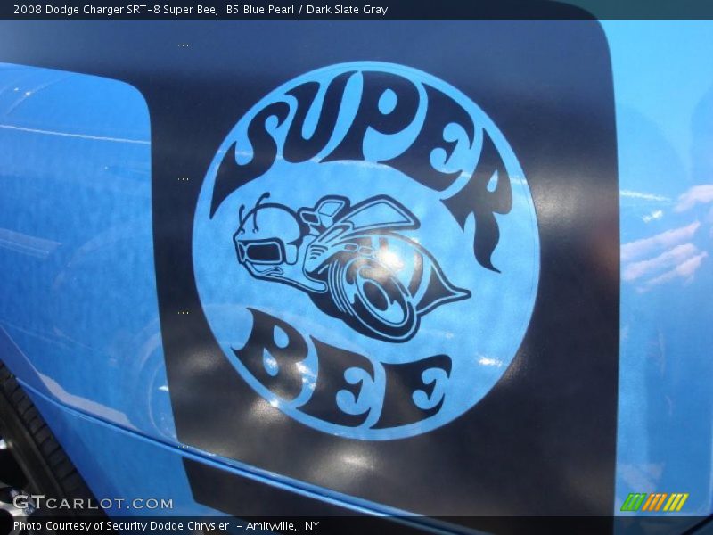 B5 Blue Pearl / Dark Slate Gray 2008 Dodge Charger SRT-8 Super Bee