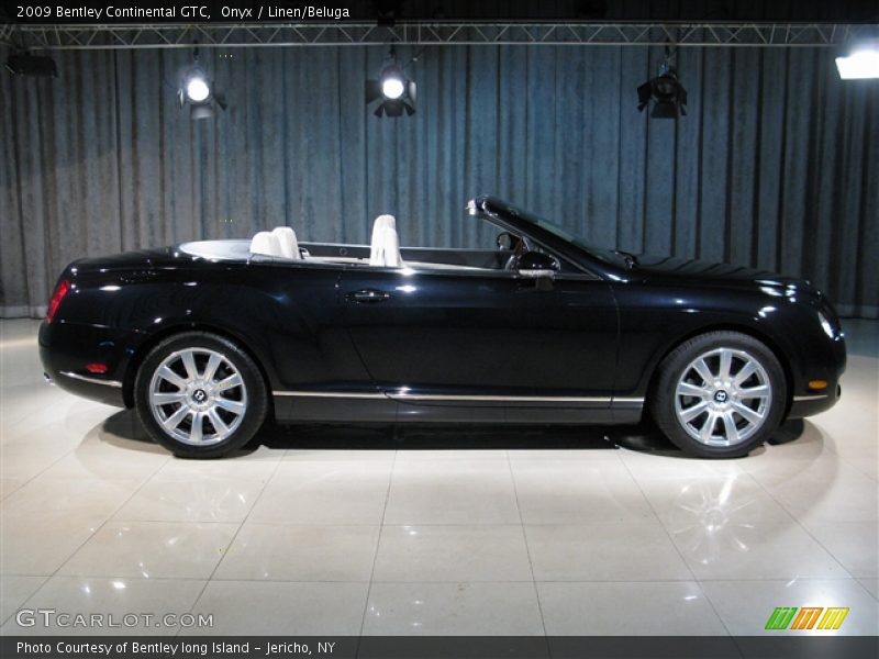 Onyx / Linen/Beluga 2009 Bentley Continental GTC