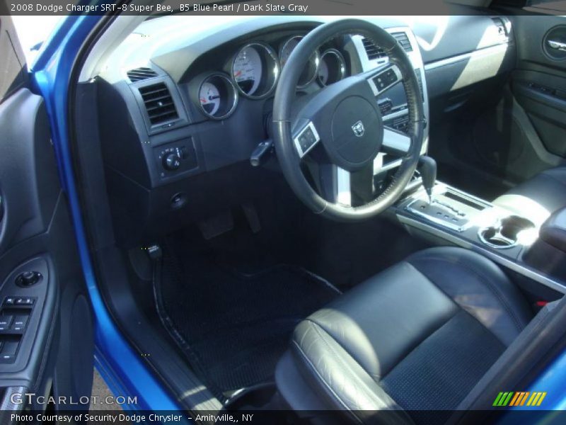 B5 Blue Pearl / Dark Slate Gray 2008 Dodge Charger SRT-8 Super Bee