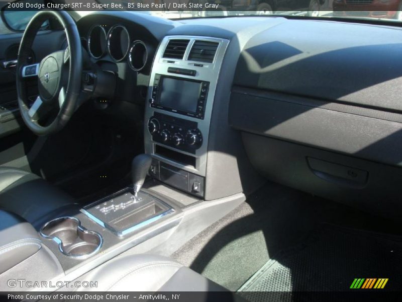 B5 Blue Pearl / Dark Slate Gray 2008 Dodge Charger SRT-8 Super Bee