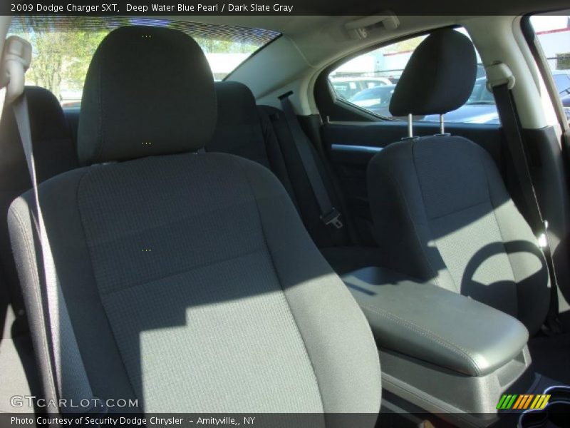 Deep Water Blue Pearl / Dark Slate Gray 2009 Dodge Charger SXT