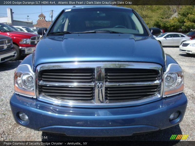 Atlantic Blue Pearl / Dark Slate Gray/Light Slate Gray 2006 Dodge Durango SLT HEMI 4x4