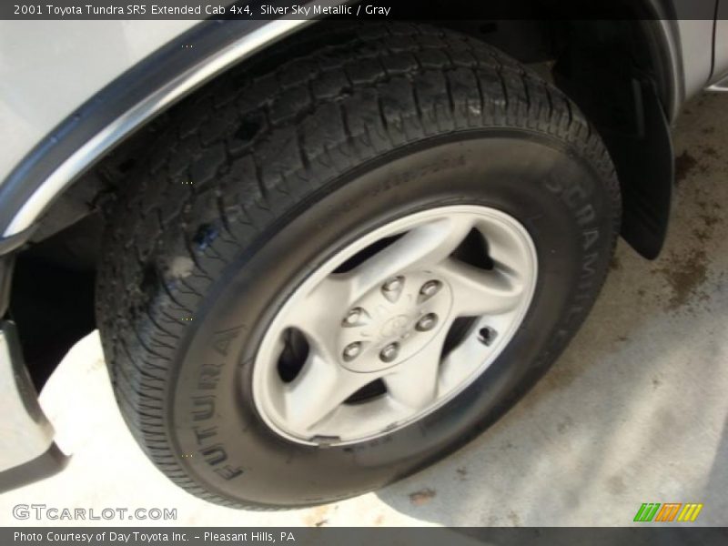 Silver Sky Metallic / Gray 2001 Toyota Tundra SR5 Extended Cab 4x4