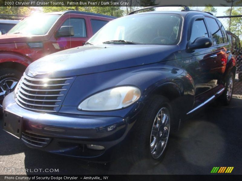 Patriot Blue Pearl / Dark Slate Gray 2003 Chrysler PT Cruiser Touring