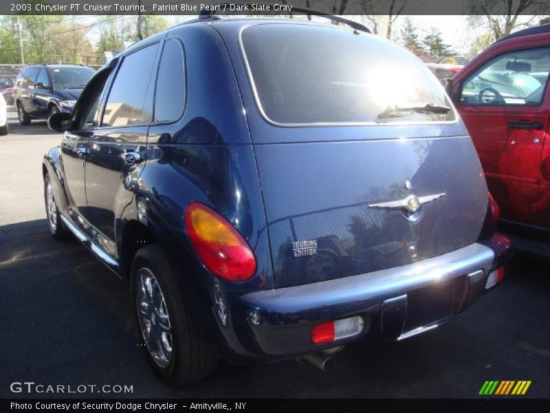 Patriot Blue Pearl / Dark Slate Gray 2003 Chrysler PT Cruiser Touring