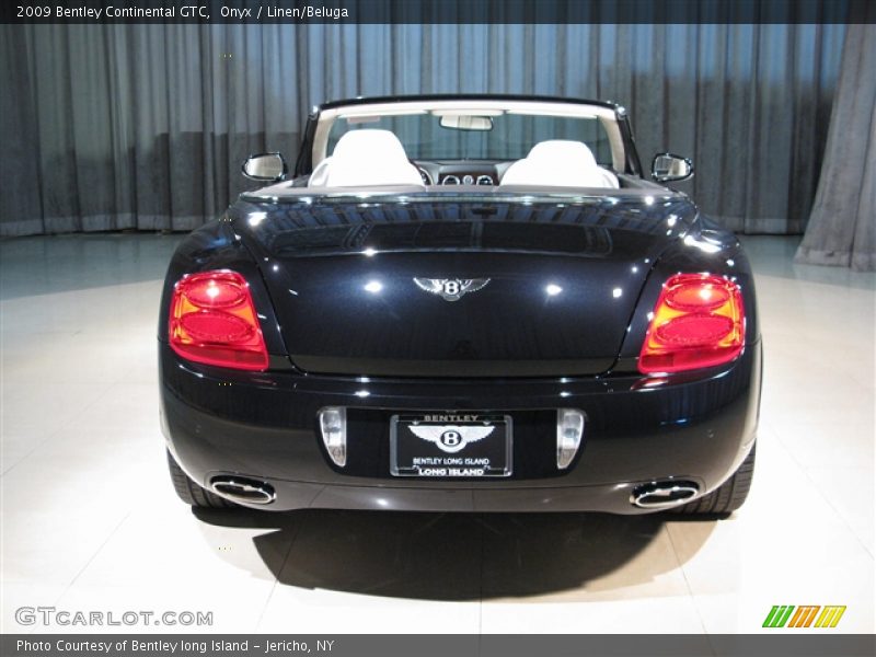 Onyx / Linen/Beluga 2009 Bentley Continental GTC