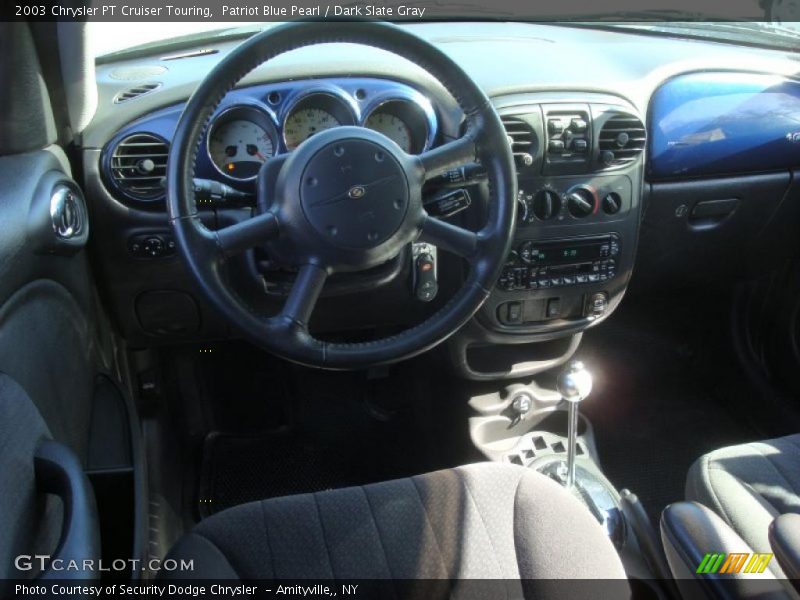 Patriot Blue Pearl / Dark Slate Gray 2003 Chrysler PT Cruiser Touring