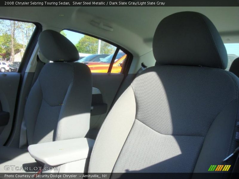 Silver Steel Metallic / Dark Slate Gray/Light Slate Gray 2008 Chrysler Sebring Touring Sedan