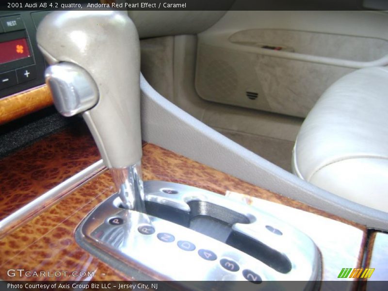 Andorra Red Pearl Effect / Caramel 2001 Audi A8 4.2 quattro