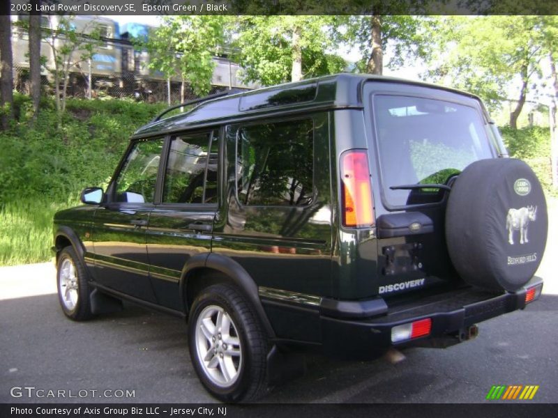 Epsom Green / Black 2003 Land Rover Discovery SE