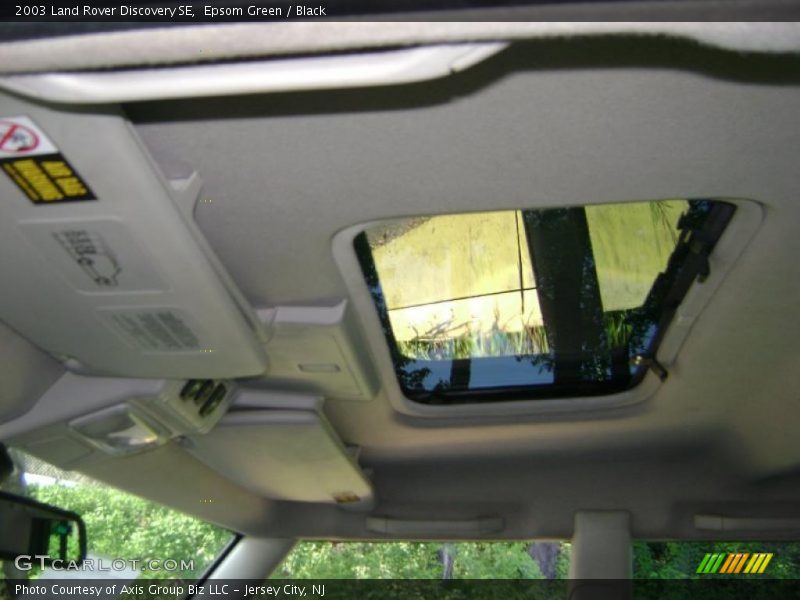 Epsom Green / Black 2003 Land Rover Discovery SE