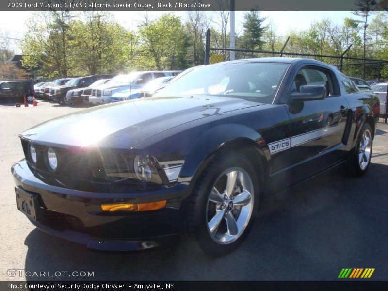 Black / Black/Dove 2009 Ford Mustang GT/CS California Special Coupe