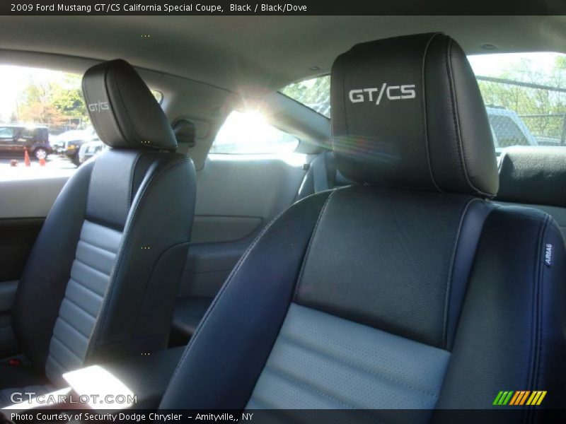 Black / Black/Dove 2009 Ford Mustang GT/CS California Special Coupe