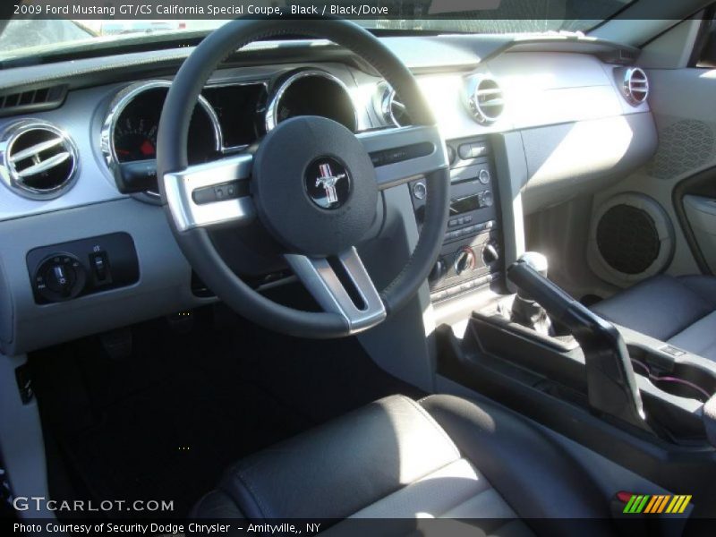 Black / Black/Dove 2009 Ford Mustang GT/CS California Special Coupe