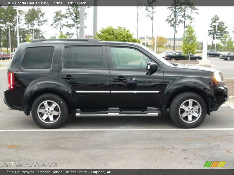 Formal Black / Black 2009 Honda Pilot Touring