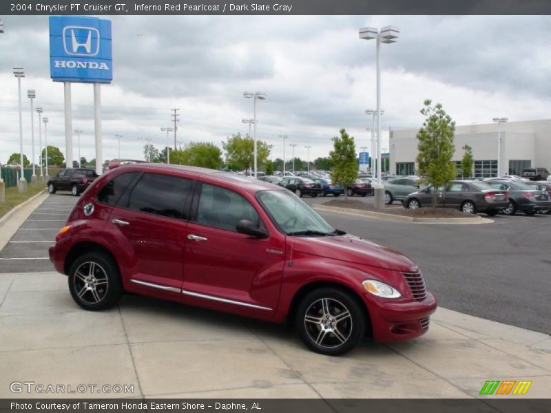 Inferno Red Pearlcoat / Dark Slate Gray 2004 Chrysler PT Cruiser GT