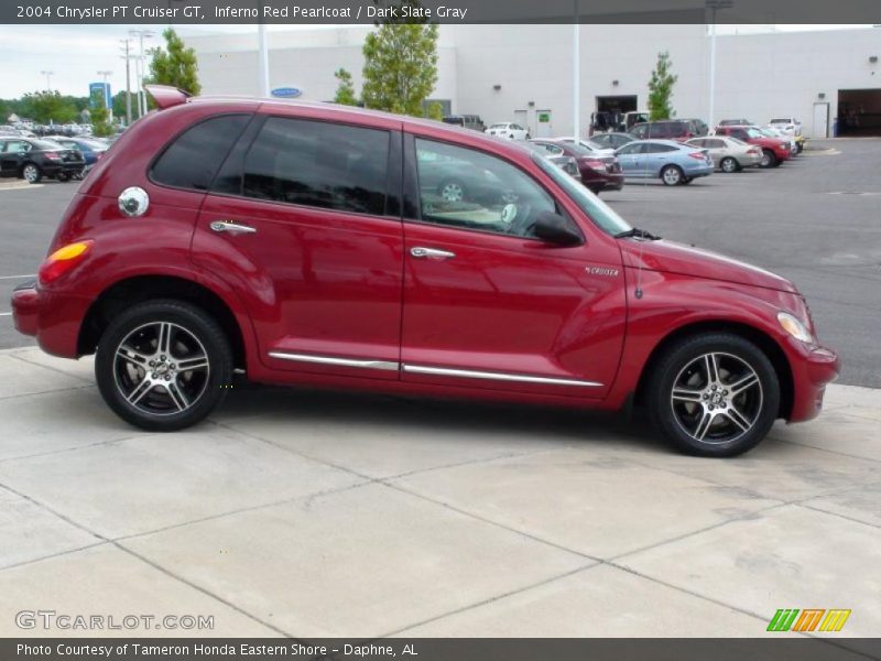 Inferno Red Pearlcoat / Dark Slate Gray 2004 Chrysler PT Cruiser GT