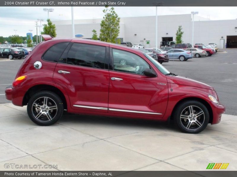 Inferno Red Pearlcoat / Dark Slate Gray 2004 Chrysler PT Cruiser GT