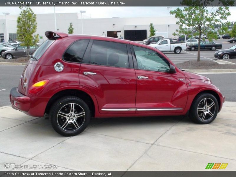 Inferno Red Pearlcoat / Dark Slate Gray 2004 Chrysler PT Cruiser GT