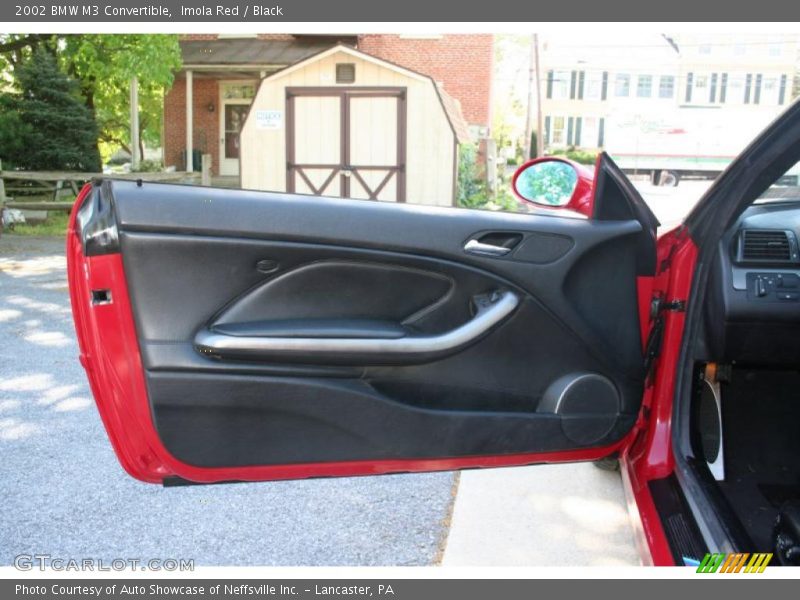 Imola Red / Black 2002 BMW M3 Convertible