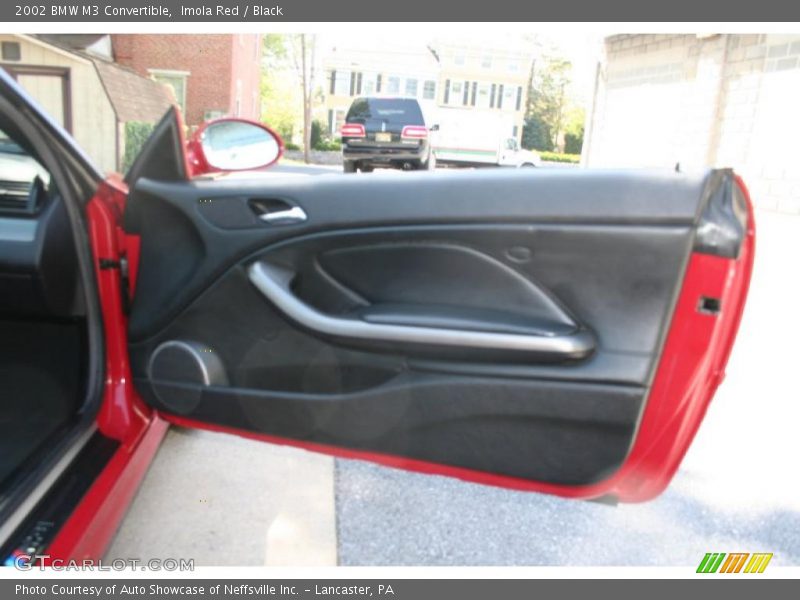 Imola Red / Black 2002 BMW M3 Convertible