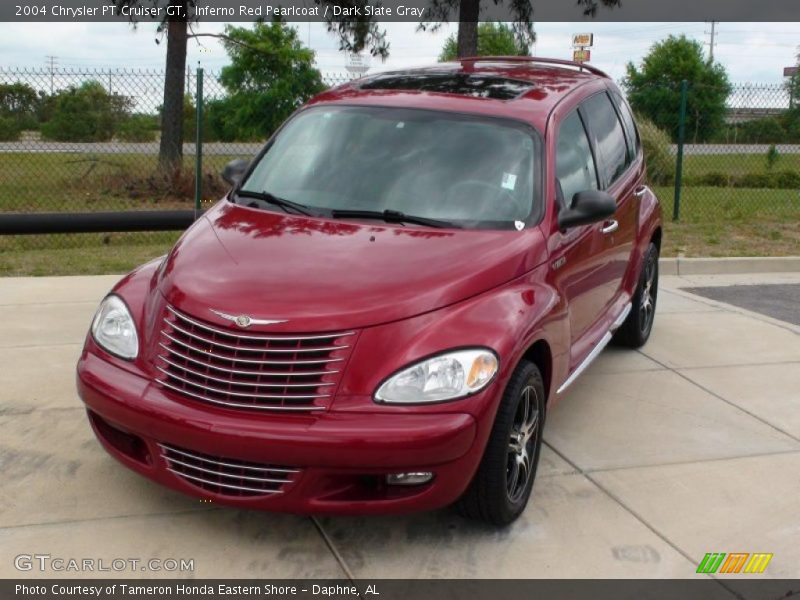 Inferno Red Pearlcoat / Dark Slate Gray 2004 Chrysler PT Cruiser GT