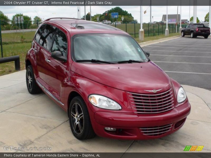 Inferno Red Pearlcoat / Dark Slate Gray 2004 Chrysler PT Cruiser GT