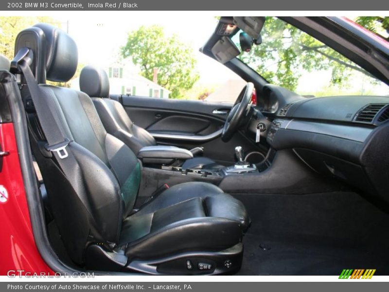 Imola Red / Black 2002 BMW M3 Convertible