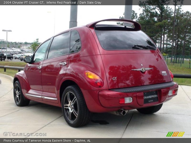 Inferno Red Pearlcoat / Dark Slate Gray 2004 Chrysler PT Cruiser GT