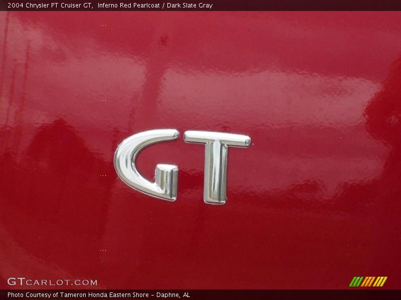 Inferno Red Pearlcoat / Dark Slate Gray 2004 Chrysler PT Cruiser GT