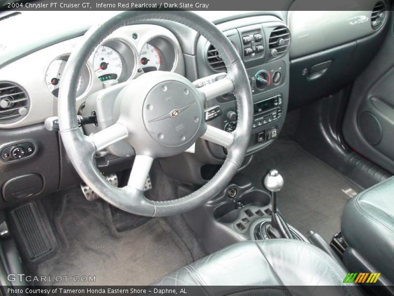 Inferno Red Pearlcoat / Dark Slate Gray 2004 Chrysler PT Cruiser GT