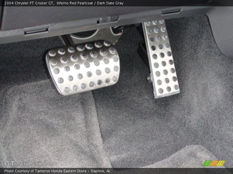Inferno Red Pearlcoat / Dark Slate Gray 2004 Chrysler PT Cruiser GT