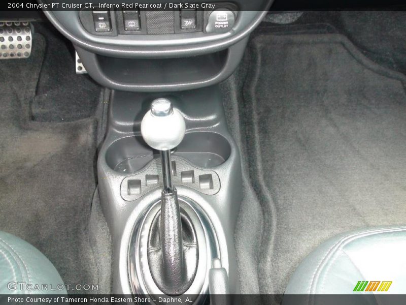 Inferno Red Pearlcoat / Dark Slate Gray 2004 Chrysler PT Cruiser GT