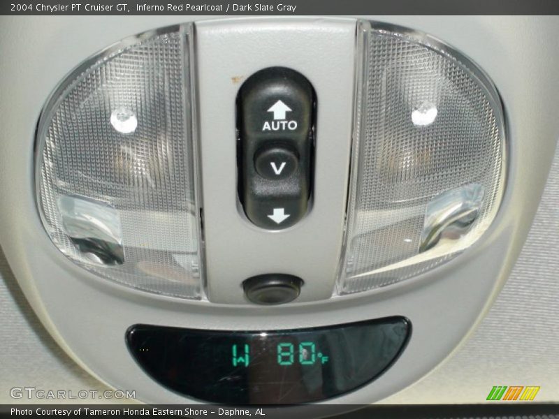 Inferno Red Pearlcoat / Dark Slate Gray 2004 Chrysler PT Cruiser GT