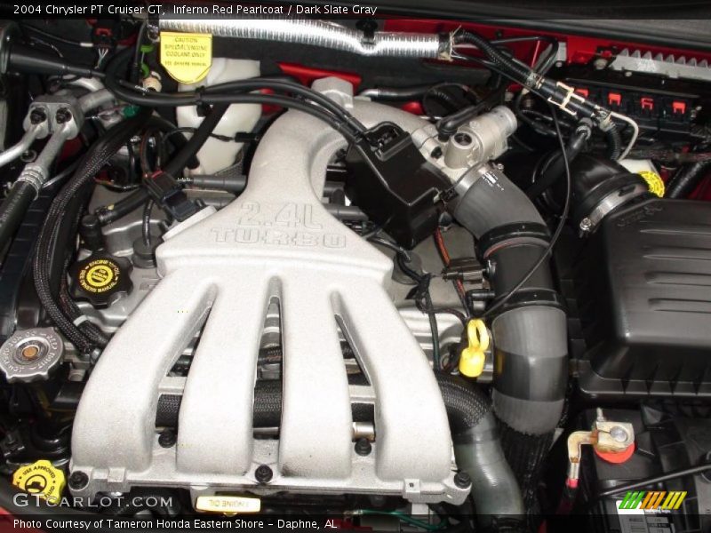 Inferno Red Pearlcoat / Dark Slate Gray 2004 Chrysler PT Cruiser GT