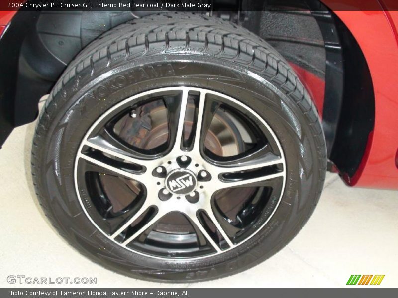 Inferno Red Pearlcoat / Dark Slate Gray 2004 Chrysler PT Cruiser GT