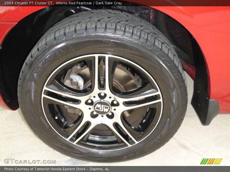 Inferno Red Pearlcoat / Dark Slate Gray 2004 Chrysler PT Cruiser GT