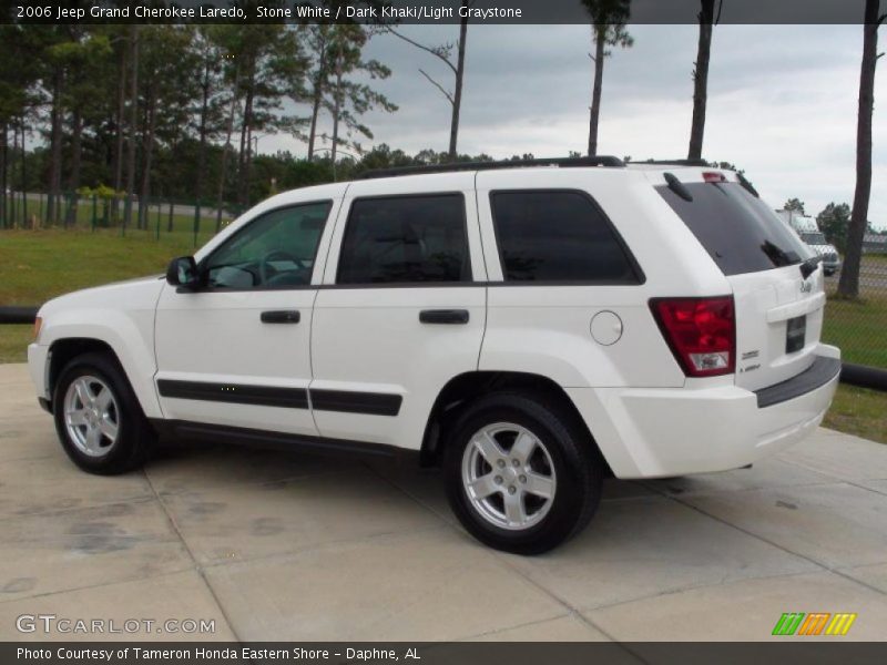 Stone White / Dark Khaki/Light Graystone 2006 Jeep Grand Cherokee Laredo
